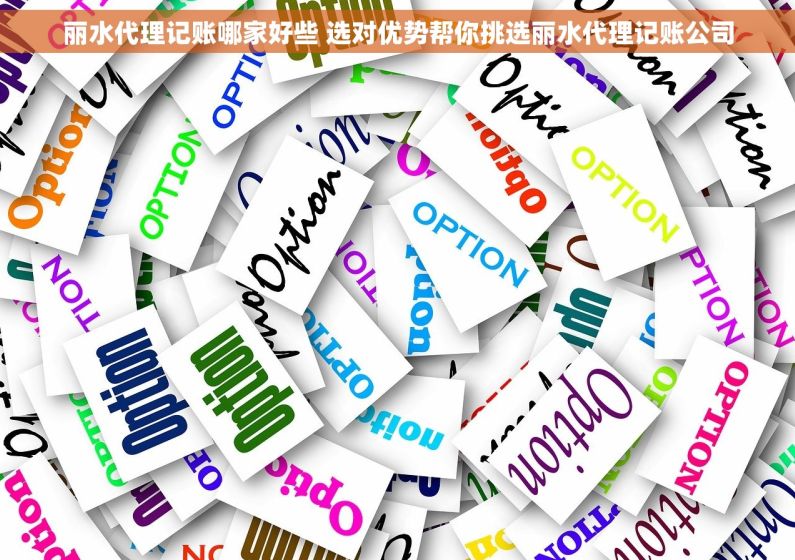 丽水代理记账哪家好些 选对优势帮你挑选丽水代理记账公司