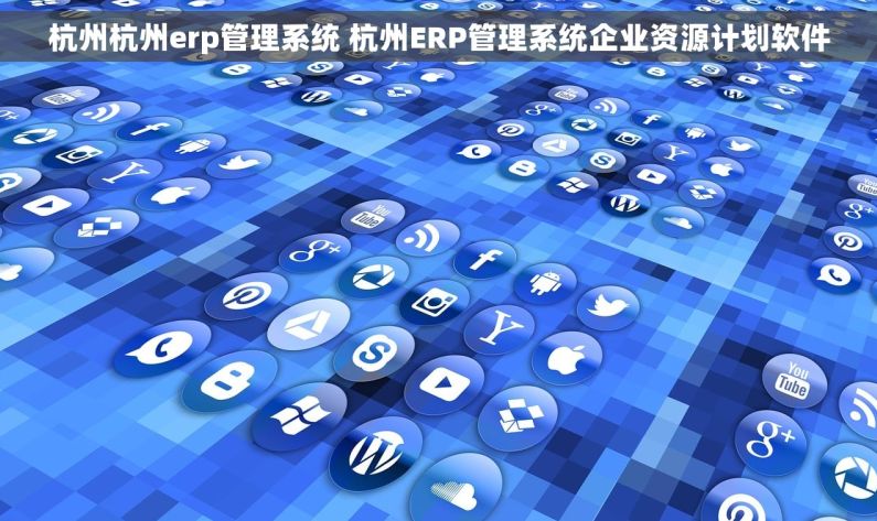 杭州杭州erp管理系统 杭州ERP管理系统企业资源计划软件