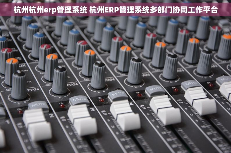 杭州杭州erp管理系统 杭州ERP管理系统多部门协同工作平台