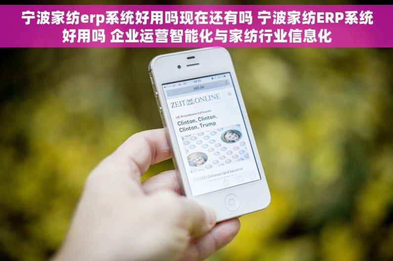 宁波家纺erp系统好用吗现在还有吗 宁波家纺ERP系统好用吗 企业运营智能化与家纺行业信息化