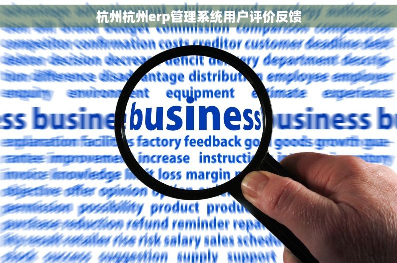 杭州杭州erp管理系统用户评价反馈