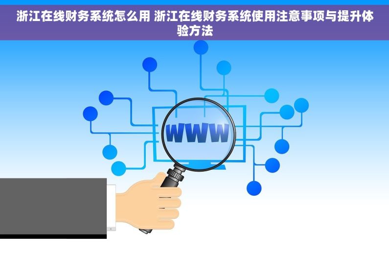 浙江在线财务系统怎么用 浙江在线财务系统使用注意事项与提升体验方法