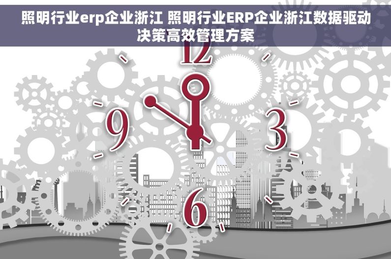 照明行业erp企业浙江 照明行业ERP企业浙江数据驱动决策高效管理方案