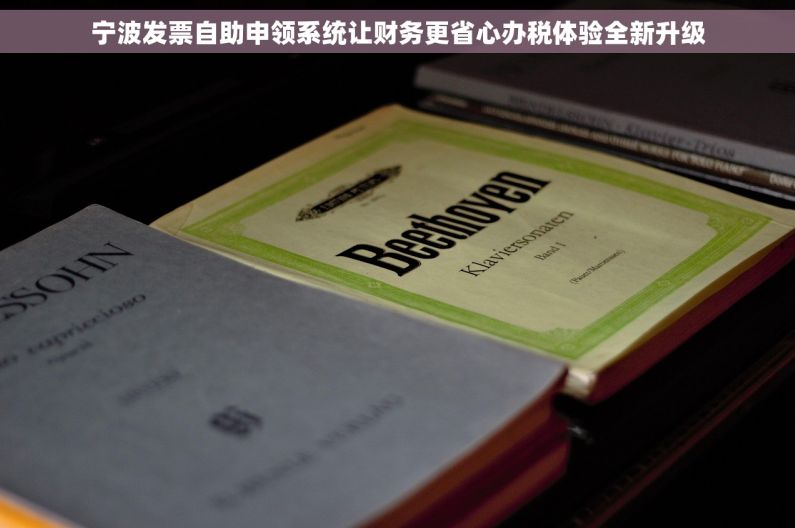 宁波发票自助申领系统让财务更省心办税体验全新升级