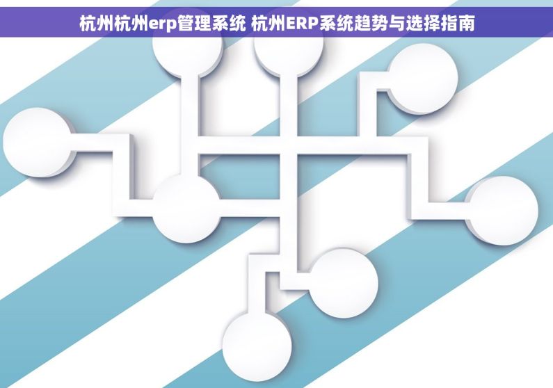 杭州杭州erp管理系统 杭州ERP系统趋势与选择指南