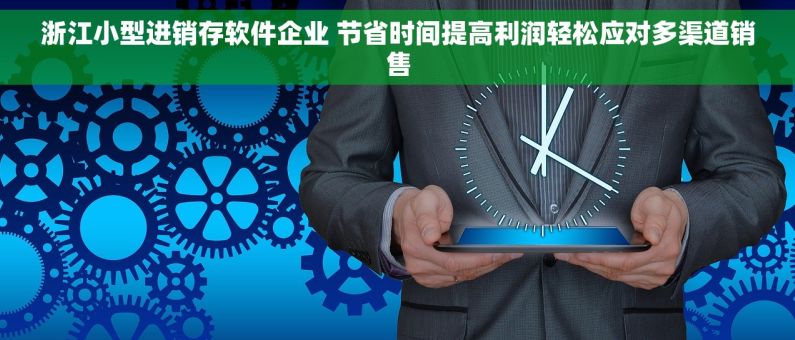 浙江小型进销存软件企业 节省时间提高利润轻松应对多渠道销售