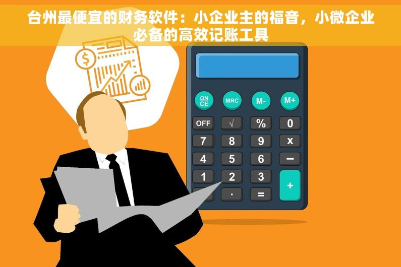 台州最便宜的财务软件：小企业主的福音，小微企业必备的高效记账工具