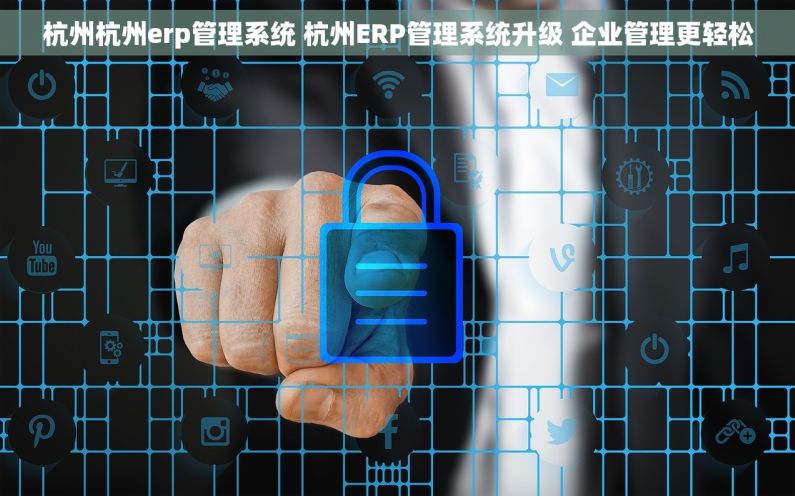 杭州杭州erp管理系统 杭州ERP管理系统升级 企业管理更轻松