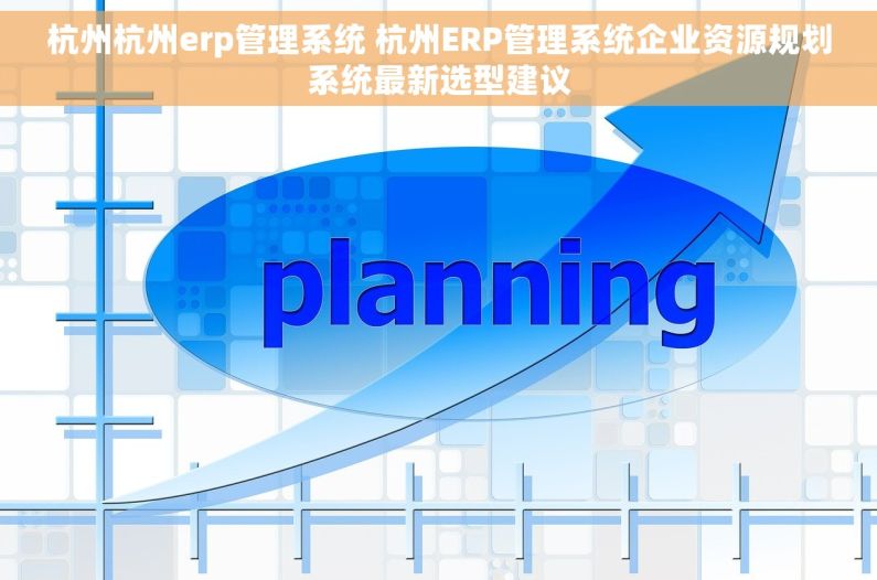 杭州杭州erp管理系统 杭州ERP管理系统企业资源规划系统最新选型建议