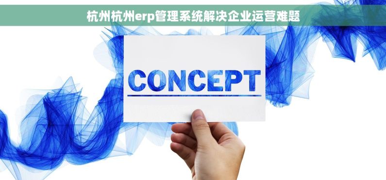 杭州杭州erp管理系统解决企业运营难题