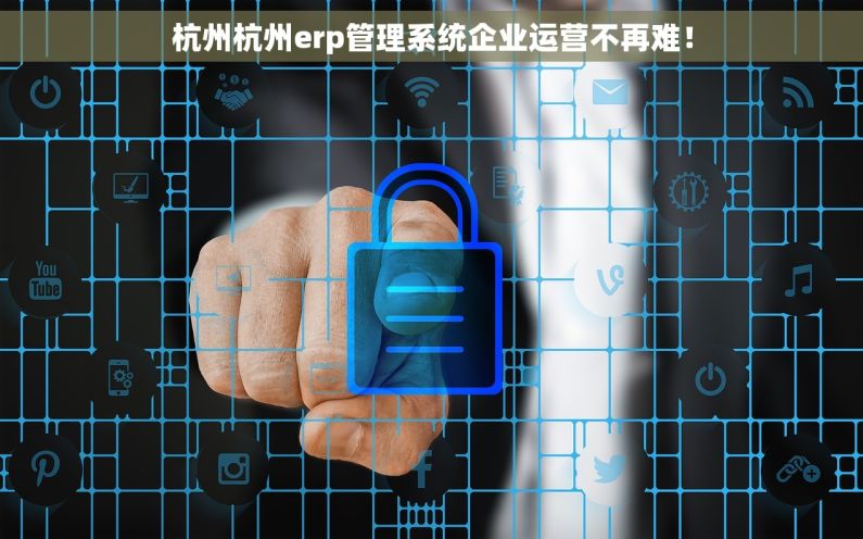 杭州杭州erp管理系统企业运营不再难！