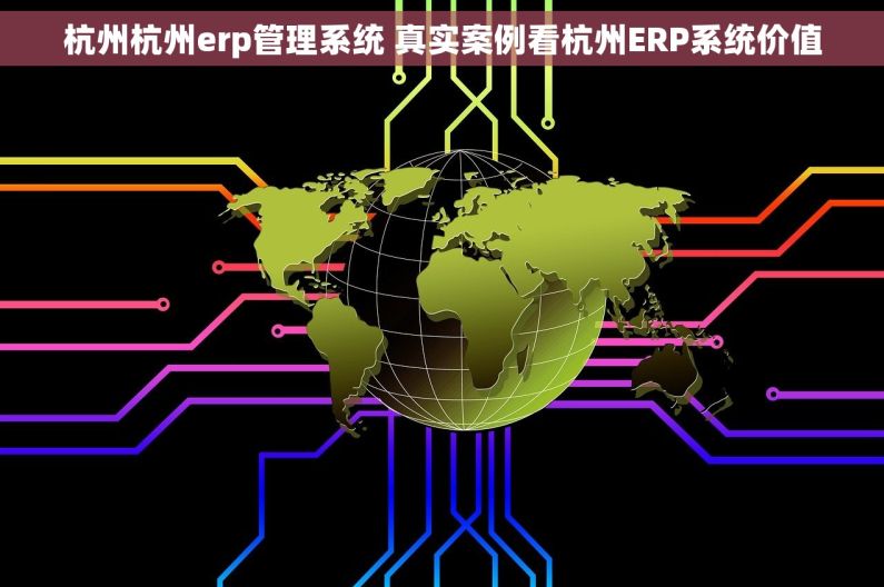 杭州杭州erp管理系统 真实案例看杭州ERP系统价值