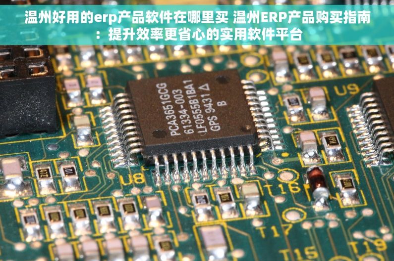 温州好用的erp产品软件在哪里买 温州ERP产品购买指南：提升效率更省心的实用软件平台