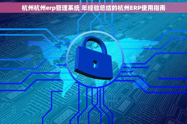 杭州杭州erp管理系统 年经验总结的杭州ERP使用指南