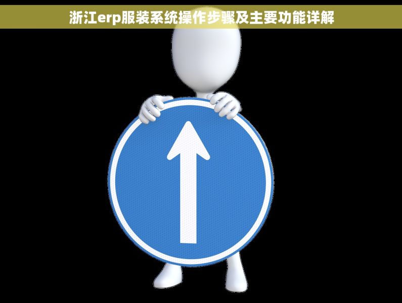 浙江erp服装系统操作步骤及主要功能详解