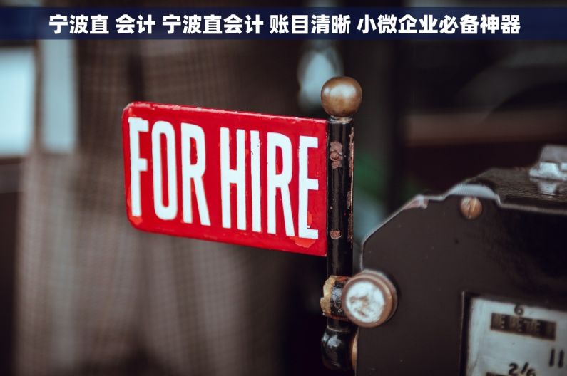 宁波直 会计 宁波直会计 账目清晰 小微企业必备神器
