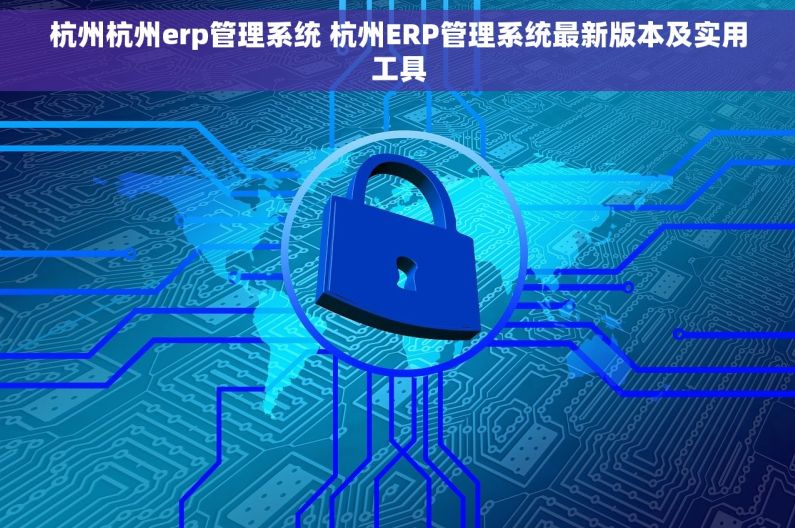 杭州杭州erp管理系统 杭州ERP管理系统最新版本及实用工具