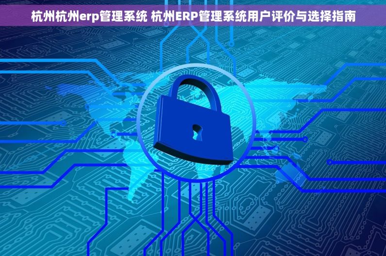 杭州杭州erp管理系统 杭州ERP管理系统用户评价与选择指南