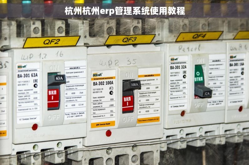 杭州杭州erp管理系统使用教程