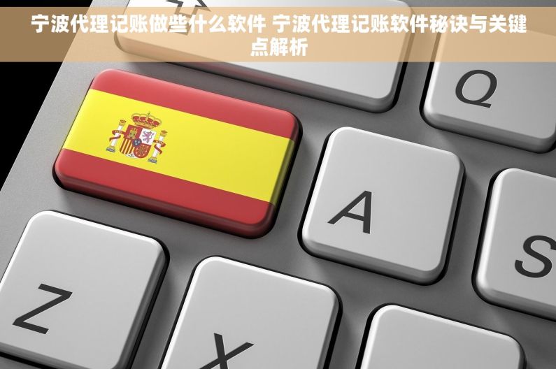 宁波代理记账做些什么软件 宁波代理记账软件秘诀与关键点解析