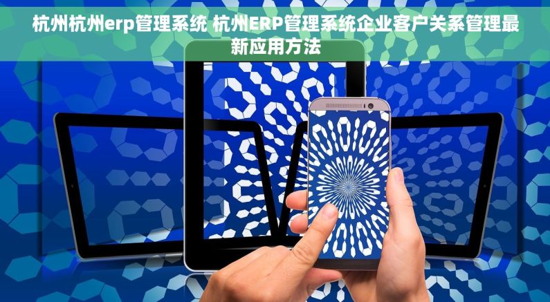 杭州杭州erp管理系统 杭州ERP管理系统企业客户关系管理最新应用方法