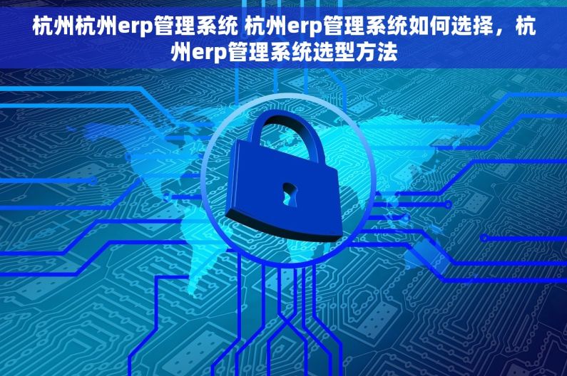 杭州杭州erp管理系统 杭州erp管理系统如何选择，杭州erp管理系统选型方法