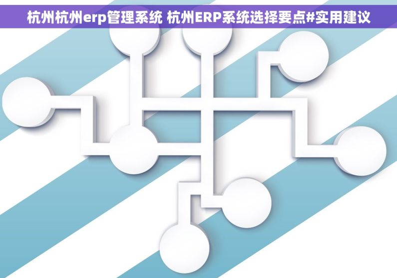 杭州杭州erp管理系统 杭州ERP系统选择要点#实用建议