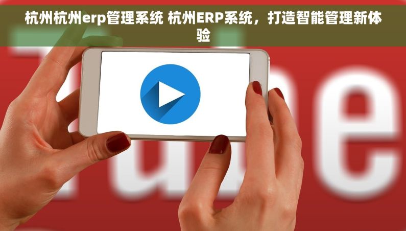 杭州杭州erp管理系统 杭州ERP系统，打造智能管理新体验