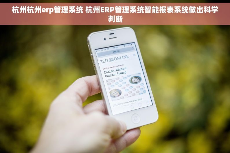 杭州杭州erp管理系统 杭州ERP管理系统智能报表系统做出科学判断