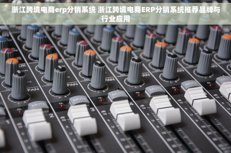 浙江跨境电商erp分销系统 浙江跨境电商ERP分销系统推荐品牌与行业应用