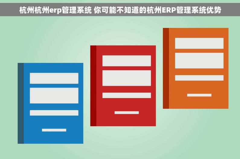 杭州杭州erp管理系统 你可能不知道的杭州ERP管理系统优势