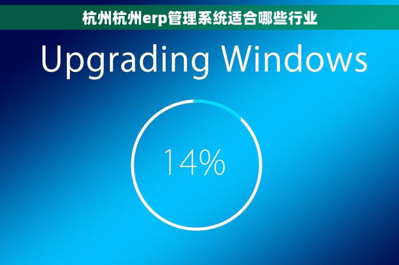 杭州杭州erp管理系统适合哪些行业