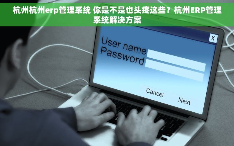 杭州杭州erp管理系统 你是不是也头疼这些？杭州ERP管理系统解决方案