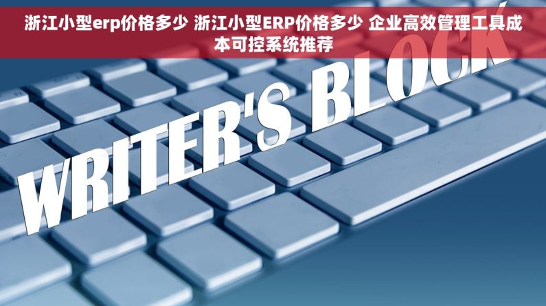 浙江小型erp价格多少 浙江小型ERP价格多少 企业高效管理工具成本可控系统推荐
