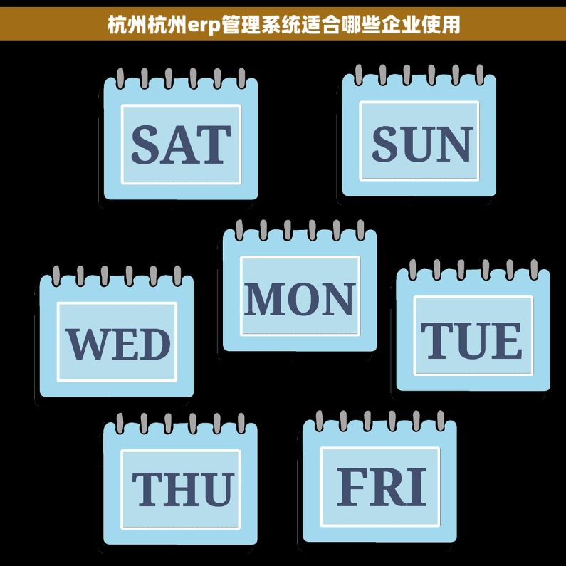 杭州杭州erp管理系统适合哪些企业使用