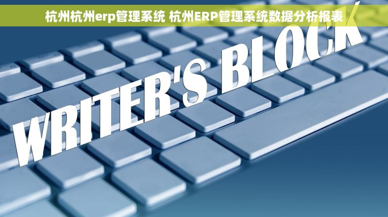 杭州杭州erp管理系统 杭州ERP管理系统数据分析报表