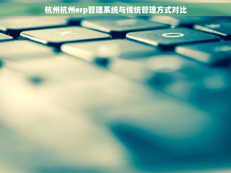 杭州杭州erp管理系统与传统管理方式对比