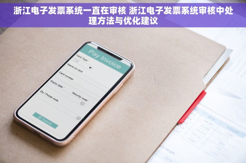 浙江电子发票系统一直在审核 浙江电子发票系统审核中处理方法与优化建议