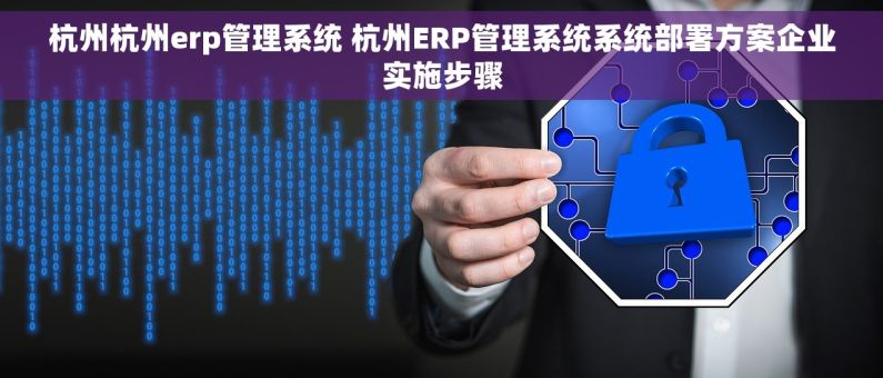 杭州杭州erp管理系统 杭州ERP管理系统系统部署方案企业实施步骤