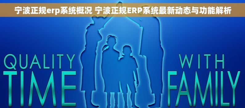 宁波正规erp系统概况 宁波正规ERP系统最新动态与功能解析