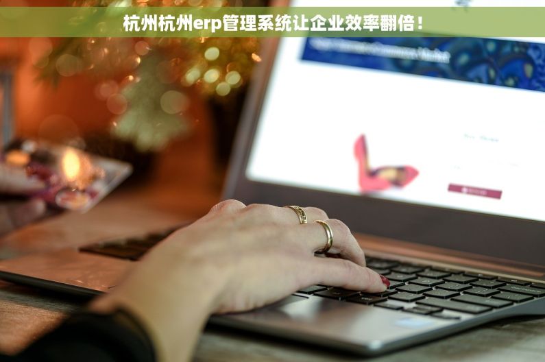 杭州杭州erp管理系统让企业效率翻倍！