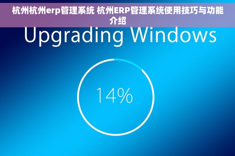 杭州杭州erp管理系统 杭州ERP管理系统使用技巧与功能介绍