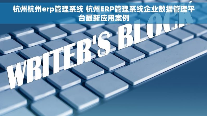 杭州杭州erp管理系统 杭州ERP管理系统企业数据管理平台最新应用案例
