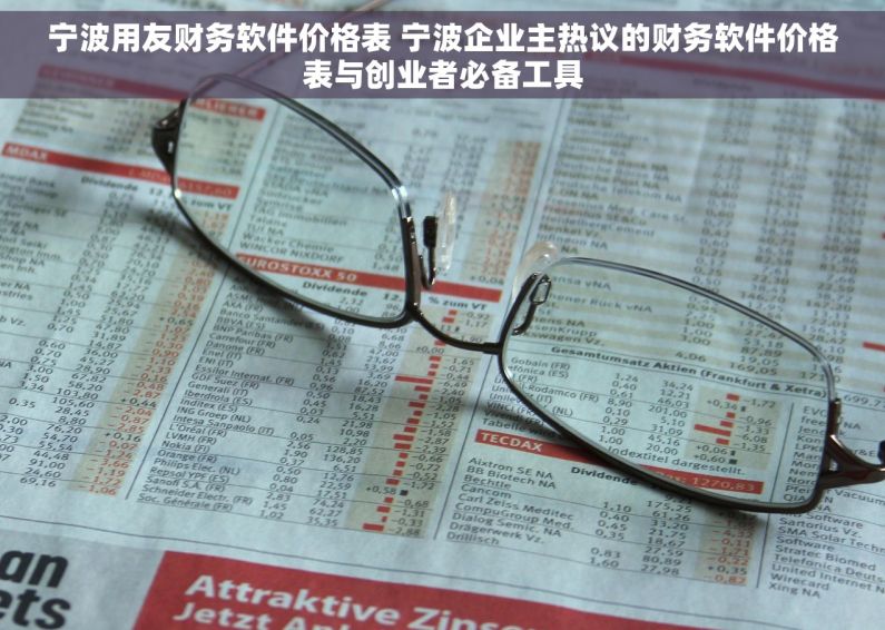 宁波用友财务软件价格表 宁波企业主热议的财务软件价格表与创业者必备工具