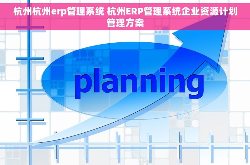 杭州杭州erp管理系统 杭州ERP管理系统企业资源计划管理方案