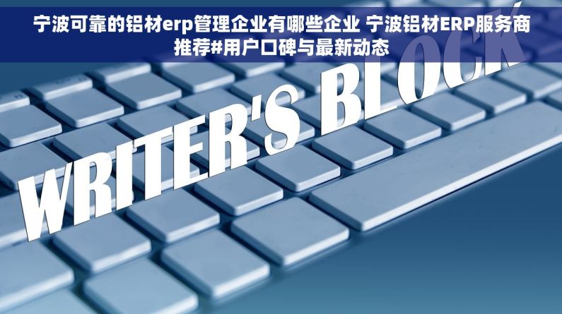 宁波可靠的铝材erp管理企业有哪些企业 宁波铝材ERP服务商推荐#用户口碑与最新动态