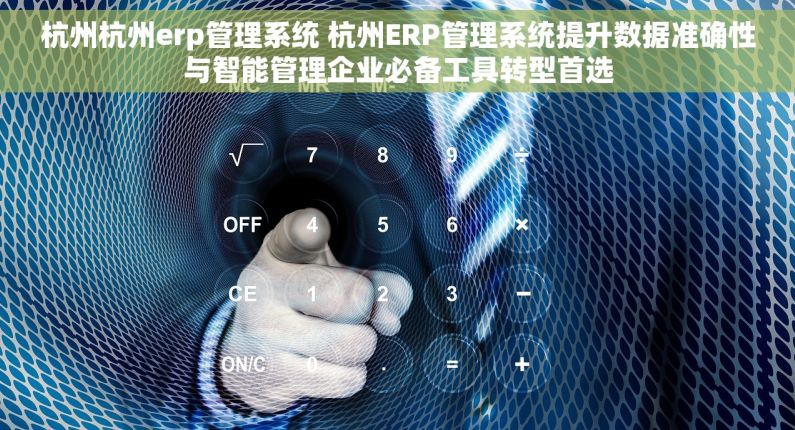 杭州杭州erp管理系统 杭州ERP管理系统提升数据准确性与智能管理企业必备工具转型首选