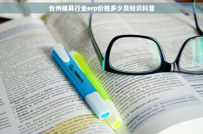 台州模具行业erp价格多少及知识科普