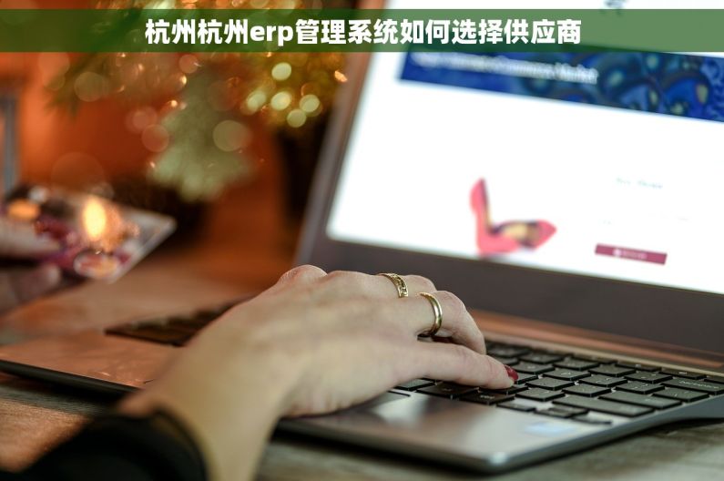 杭州杭州erp管理系统如何选择供应商