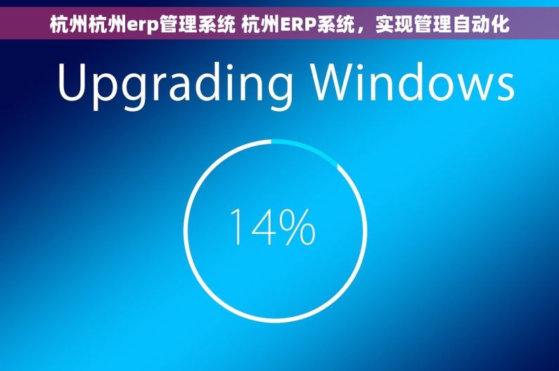 杭州杭州erp管理系统 杭州ERP系统，实现管理自动化